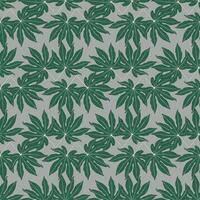 Tropically Scene Seamless Pattern Design vector