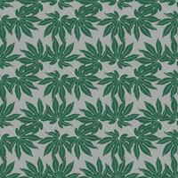 Tropically Scene Seamless Pattern Design vector