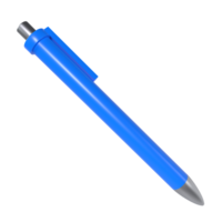 Blue Pencil isolated on transparent png