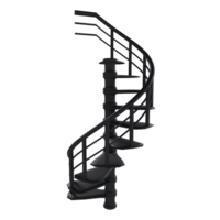 Treppe isoliert auf transparent png