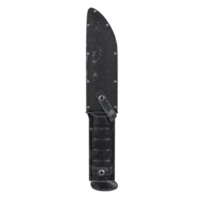 Combat Knife isolated on transparent png