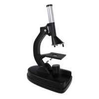 Microscope isolated on transparent png