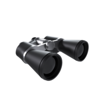 Binoculars isolated on transparent png