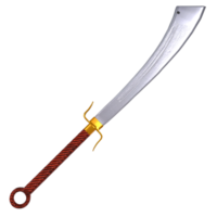 épée isolé sur transparent png