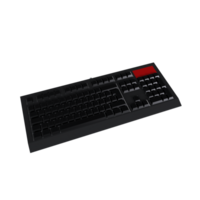 Keyboard isolated on transparent png