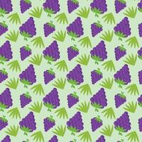 Berry Harvest Seamless Pattern Design vector