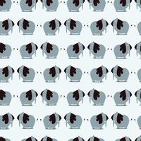 Double Is Better Seamless Pattern Design vector