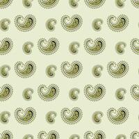 A Crowd Of Paisleys Seamless Pattern Design vector