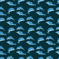 See the Sea Seamless Pattern Design vector