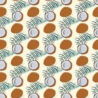 Tropical Fruit Variation Seamless Pattern Design vector