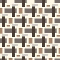 Mosaic Mesh Seamless Pattern Design vector