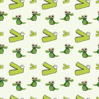 Good Monsters Seamless Pattern Design vector