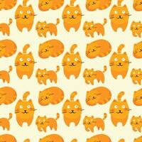 Jelly Animals Seamless Pattern Design vector