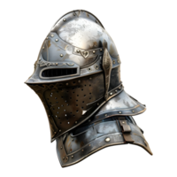 War Protection Iron Body of Warrior on Transparent Background png