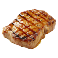 Grilled Pork Meat on Transparent Background png