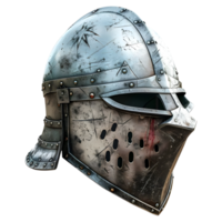 War Protection Iron Body of Warrior on Transparent Background png