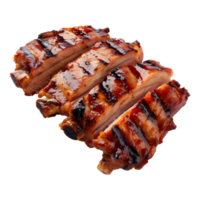 Grilled Pork Meat on Transparent Background png