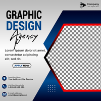 digitale attività commerciale marketing bandiera o inviare per sociale media inviare modello design. psd