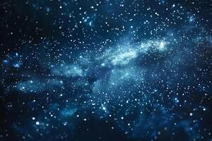 Space scene with stars in the galaxy. Panorama. Universe filled with stars, nebula and galaxy photo