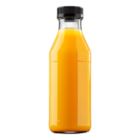 Saft Flasche auf transparent Hintergrund png