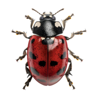 Ladybug on Transparent Background png