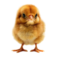 söt liten kyckling på transparent bakgrund png