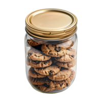 biscuits dans une pot sur transparent Contexte png