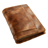 Leather Wallet on Transparent Background png