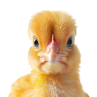 linda pequeño pollo en transparente antecedentes png