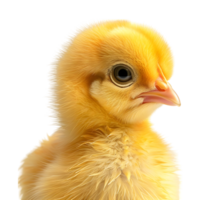 linda pequeño pollo en transparente antecedentes png