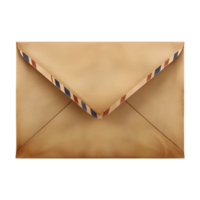 Mail Letter on Transparent Background png