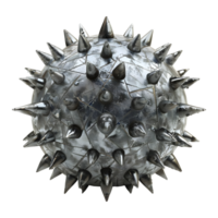 Iron Spike Ball on Transparent Background png