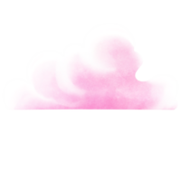 pastel gekleurde wolken in de lucht png