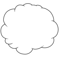 A cloud is an aerosol consisting of a visible mass of miniature png