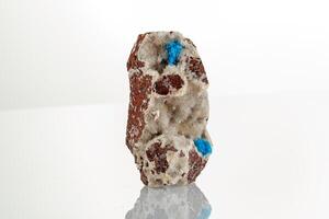 macro stone mineral Pentagonite on a white background photo