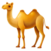 Illustration of Digital Painting, camel isolated on background png