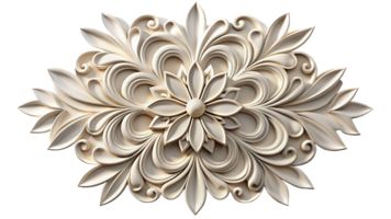 wall plaster decor 3d isolated on a background png