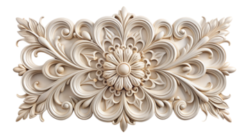 wall plaster decor 3d isolated on a background png