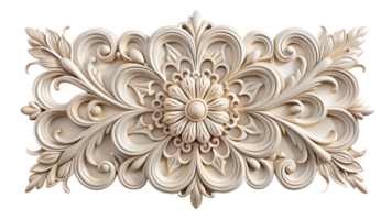 wall plaster decor 3d isolated on a background png