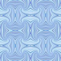 Blue seamless abstract psychedelic spiral stripe pattern background - curved ray burst illustration vector