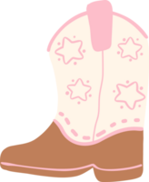 Western Baby Shower Cowboy Girl boot png