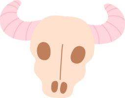 Western Baby Shower Cowboy Girl Pink bull skull png