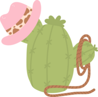 Västra bebis dusch cowboy kaktus png