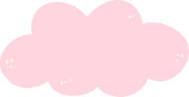 roze wolk gemakkelijk png