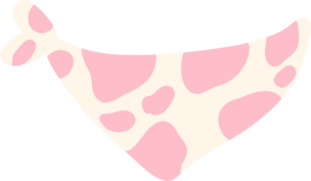 occidental bébé douche cow-boy fille rose bandana png