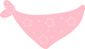 Western Baby Dusche Cowboy Mädchen Rosa Bandana png