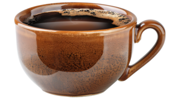 Kaffee Tasse auf das transparent Hintergrund, Format png