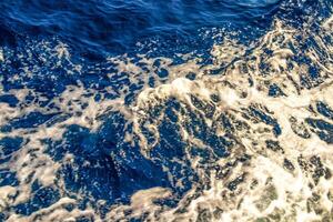 Seascape ocean water and waves sea Mirissa Beach Sri Lanka. photo