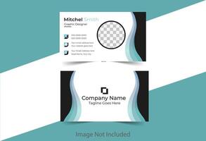 Professional Business Card Design. vector