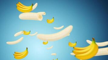 Banane Wirbel , Banane Saft Hintergrund video